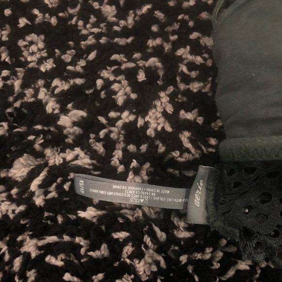 Dark Green Aerie Bralette - Picture 4 of 4